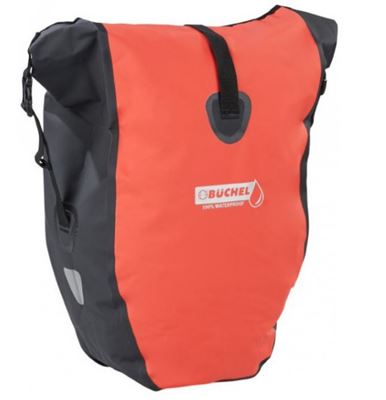 Buchel Bag simple rouge noir avec attache