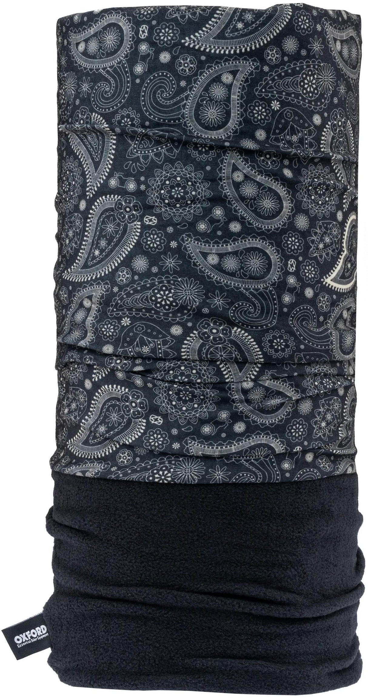 Chiffons multifonctionnels Oxford bien ajustés. multi-amusant. écharpe snug mc paisley marine