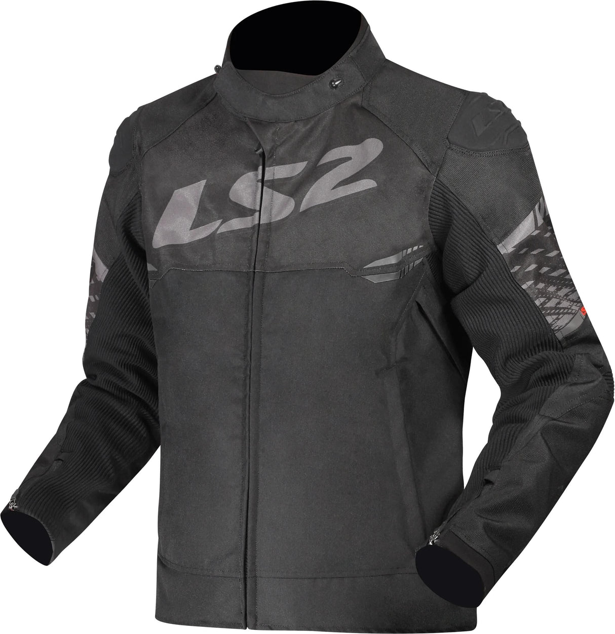 Ls2 apex veste veste apex hommes noir gris foncé taille 3xl