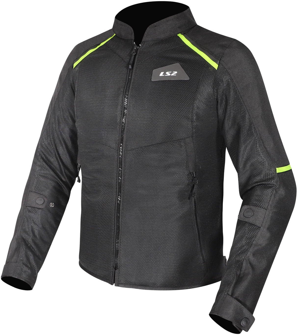 Ls2 jacke breeze man jacket breeze men black yellow gr. m