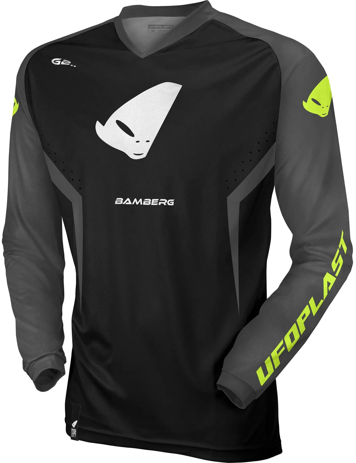 Maillot Ufo plast mx bamberg, maillot mx homme ufo bamberg gris gr. s