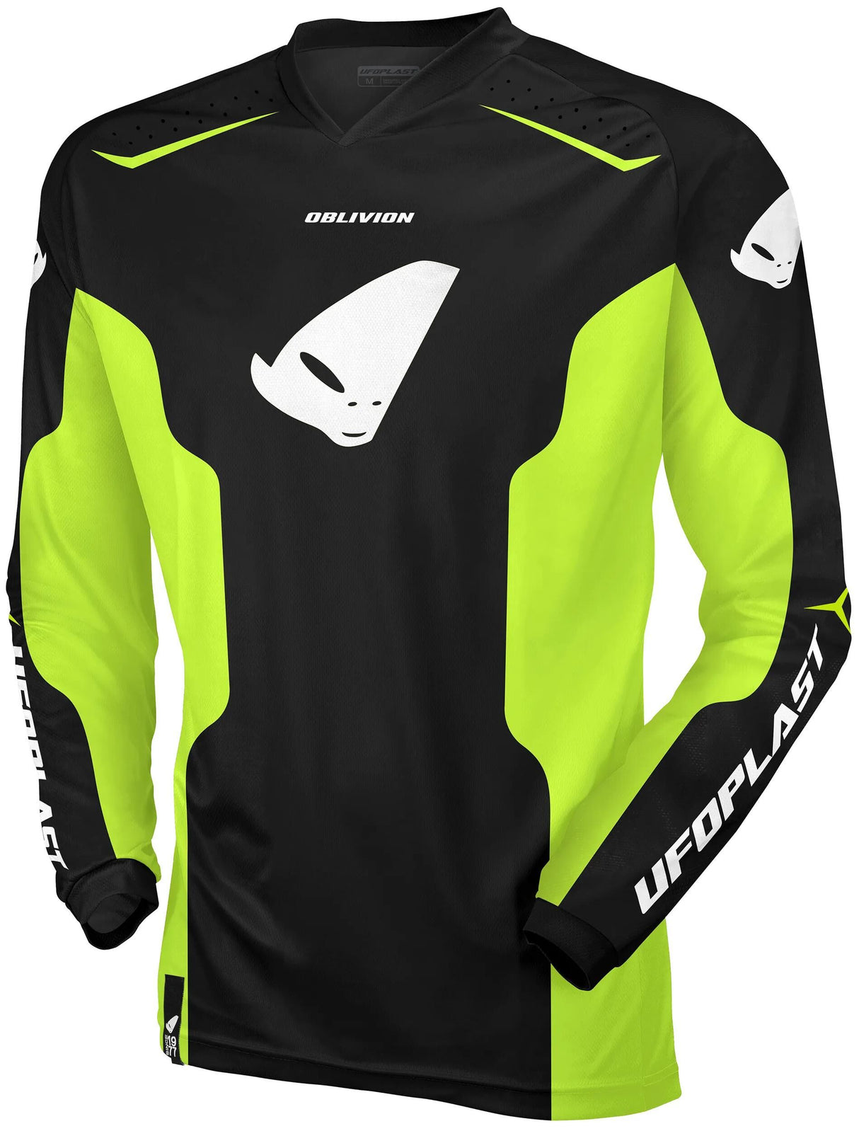 Ufo plast maillot mx oblivion mx maillot ufo oblivion noir jaune gr. xl