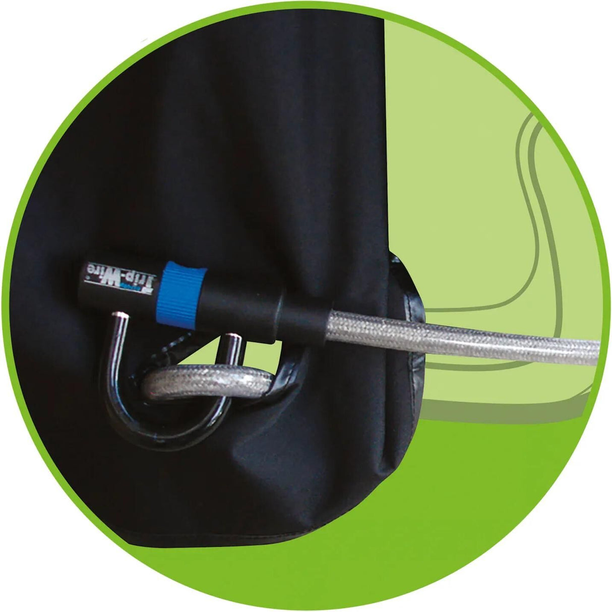 Oxford protège-jambes housses de protection oxf universelles noires