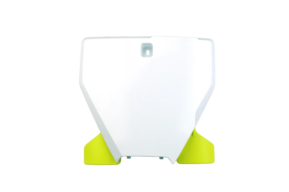 Ufo plast plaque d'immatriculation de démarrage plaque d'immatriculation de démarrage ufo husqvarna blanc