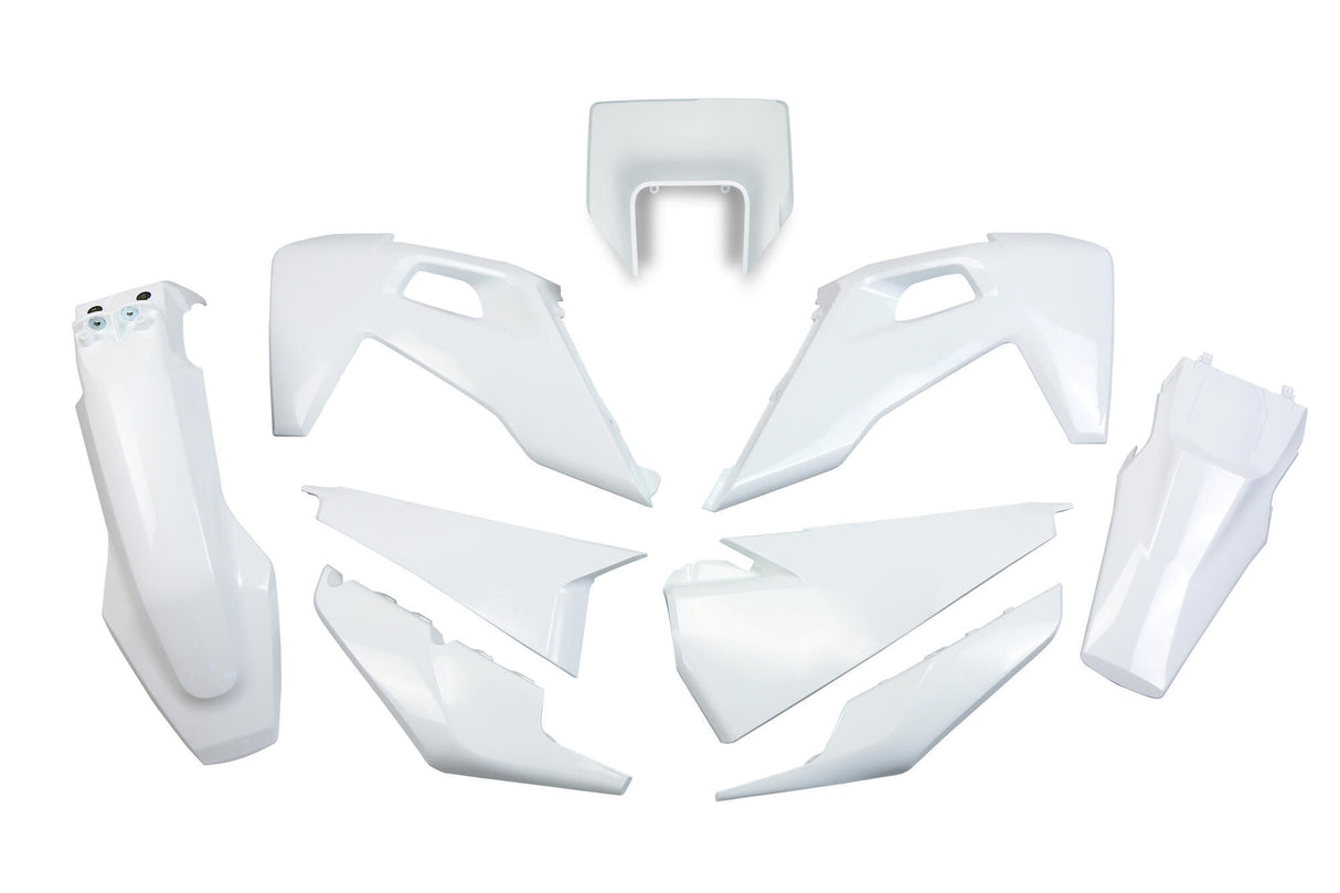 Kit garniture carrosserie Ufo plast ufo husqvarna oem blanc