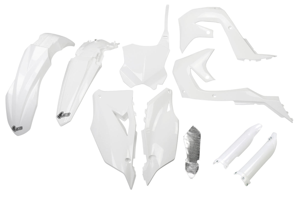 Kit déco carrosserie Ufo plast ufo kawasaki blanc
