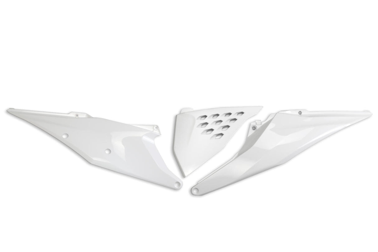 Caches latéraux Ufo plast caches latéraux ufo ktm blanc