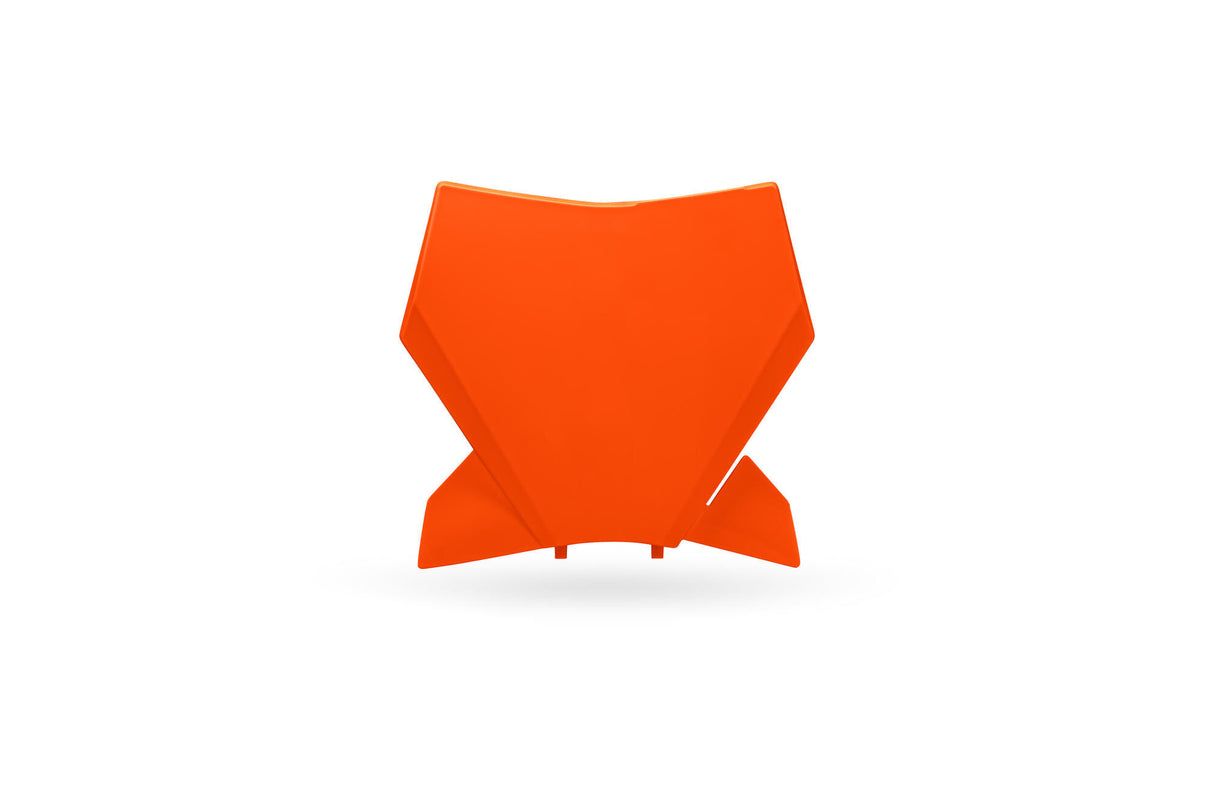 Plaque numéro de départ UFO plast plaque numéro de départ UFO KTM orange