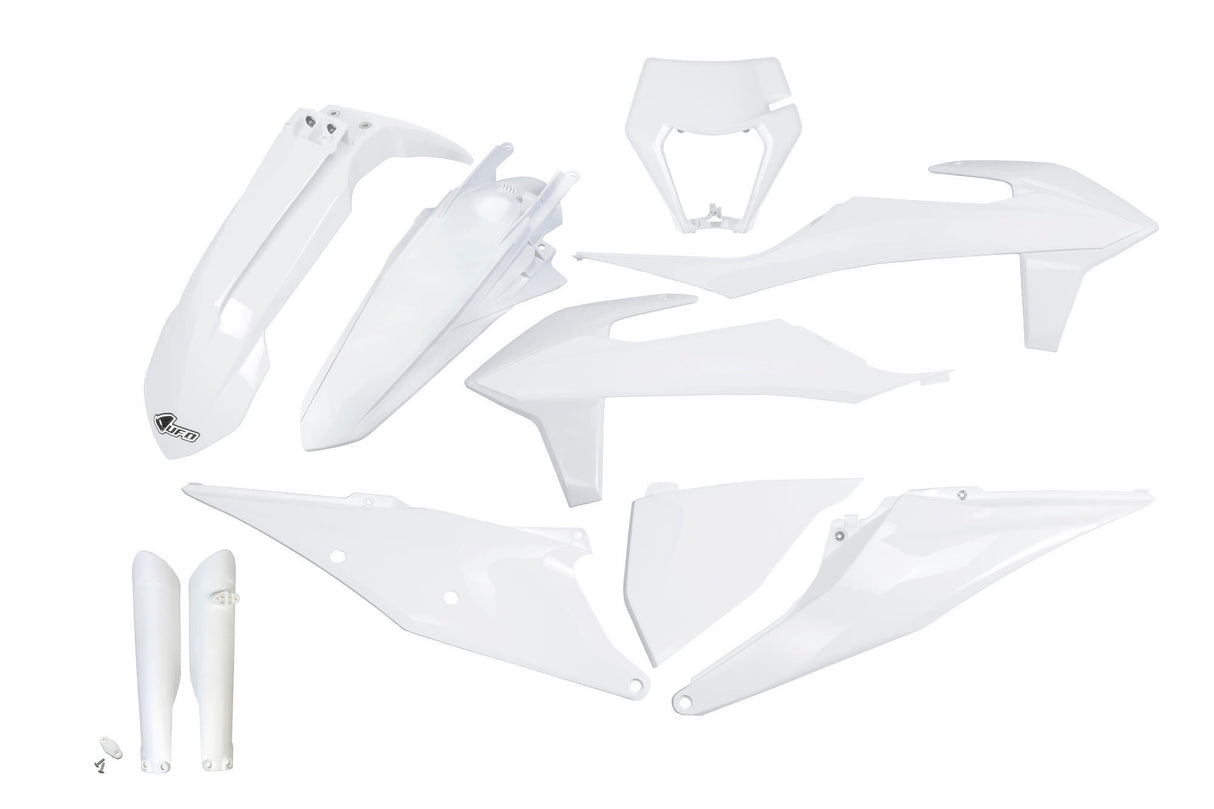 Kit déco carrosserie Ufo plast ufo ktm blanc