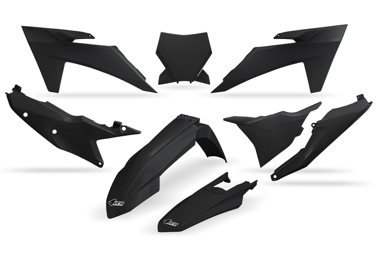 Kit déco carrosserie Ufo plast ufo ktm noir