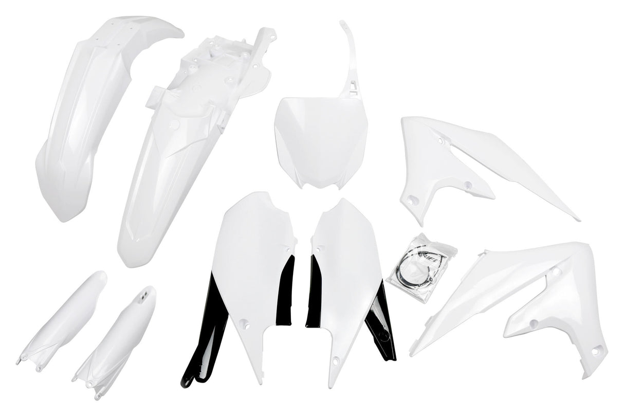 Kit déco carrosserie Ufo plast ufo yamaha blanc