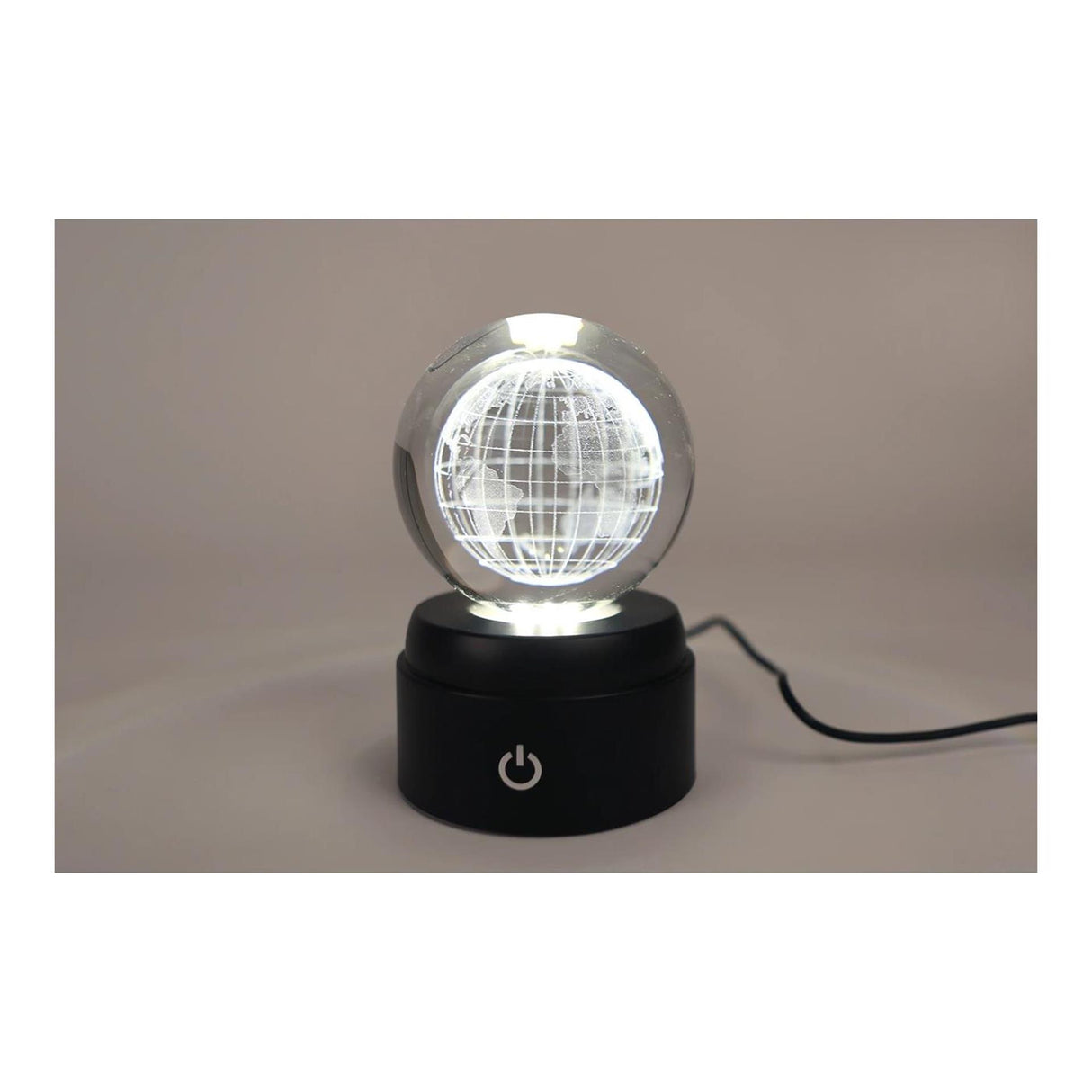 Led globe bol met usb-c kabel