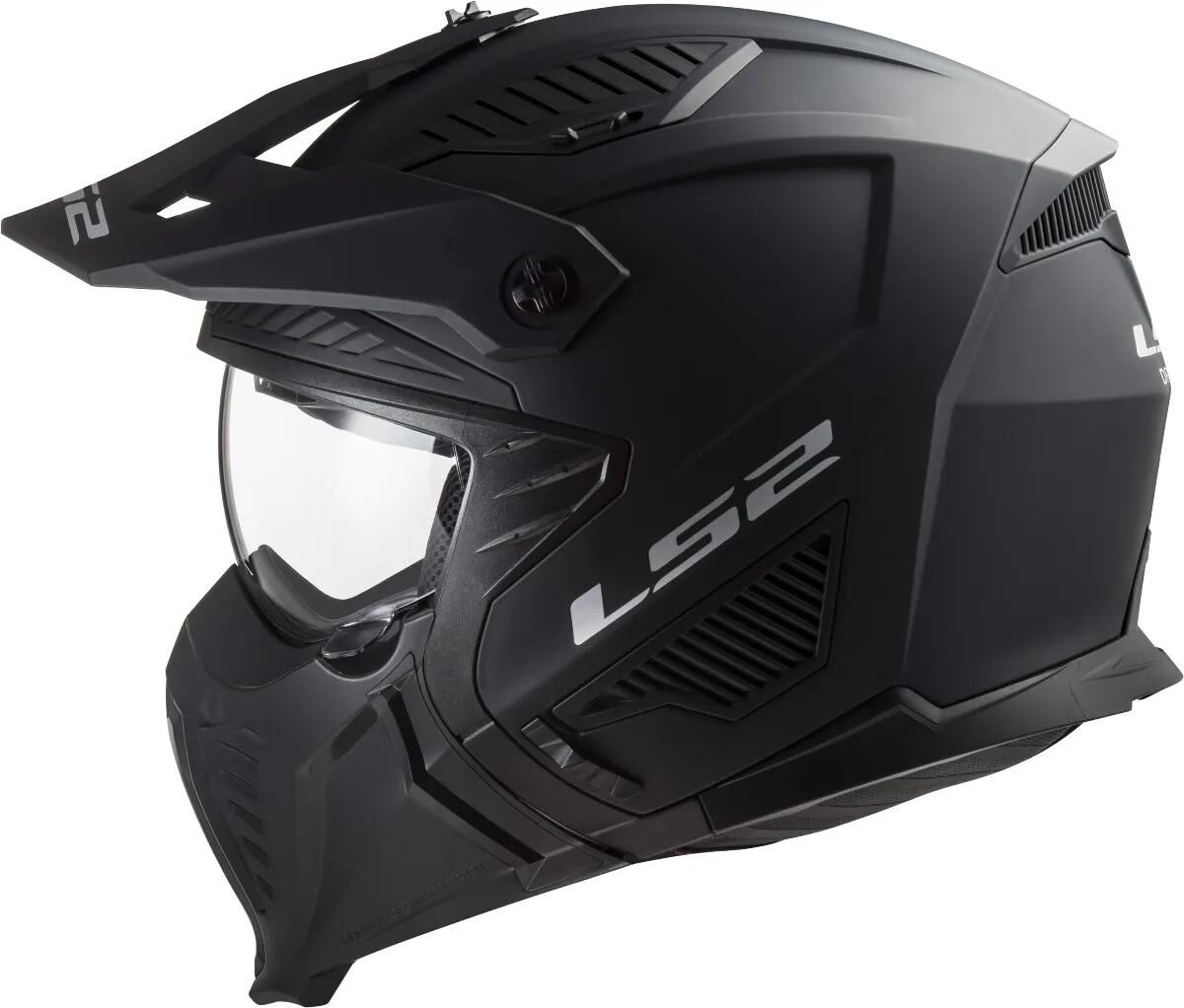 Ls2 casque modulable of606 drifter solid casque of606 drifter solid xl noir mat