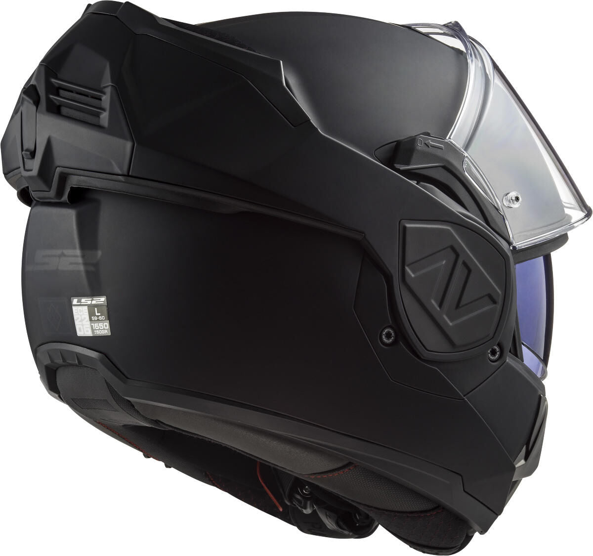 Ls2 casque pliant ff906 advant casque intégral noir ff906 adv.full noir xs mat