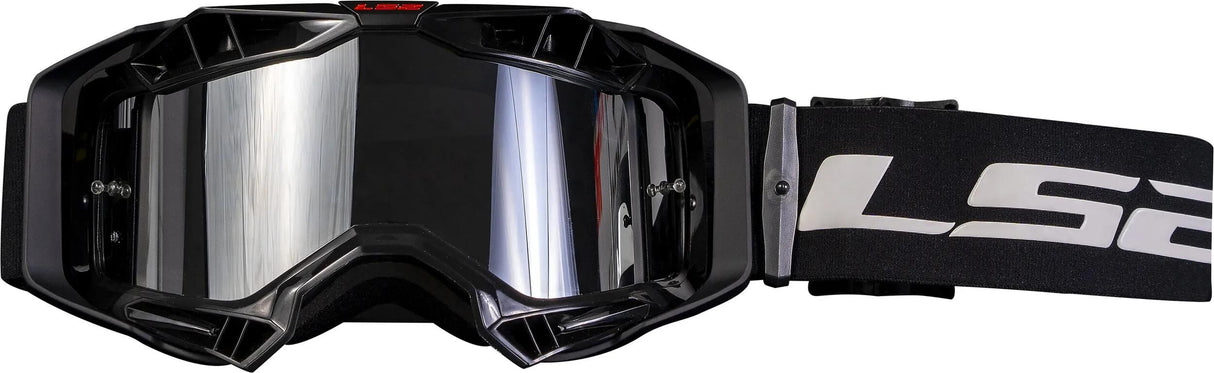 Ls2 aura pro lunettes de motocross lunettes aura pro noir