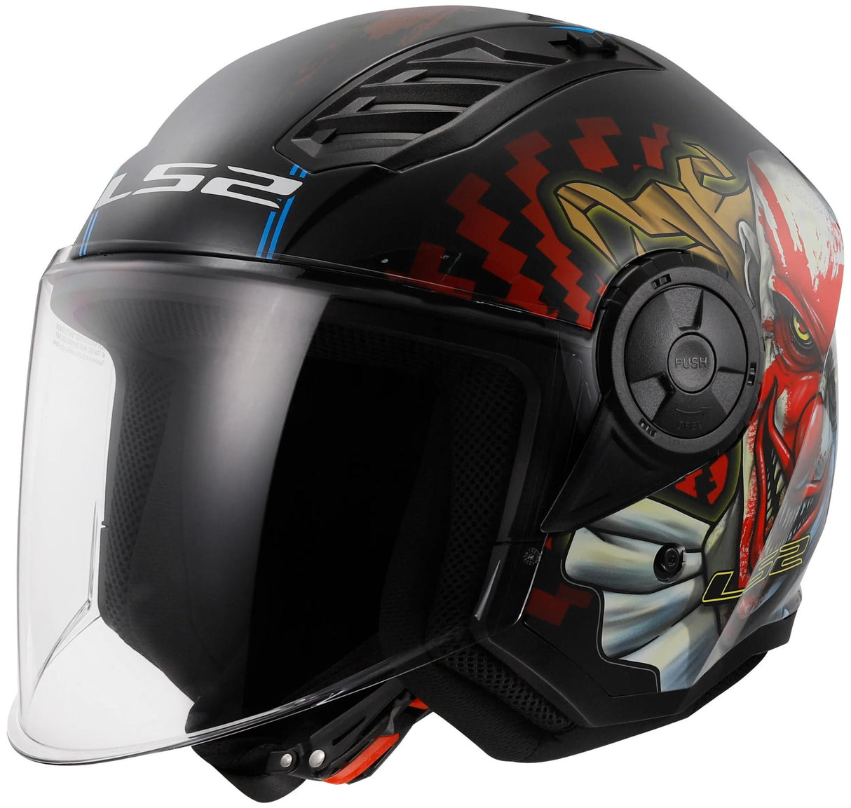 Casque jet LS2 de 616 Airflow II Happy Dreams