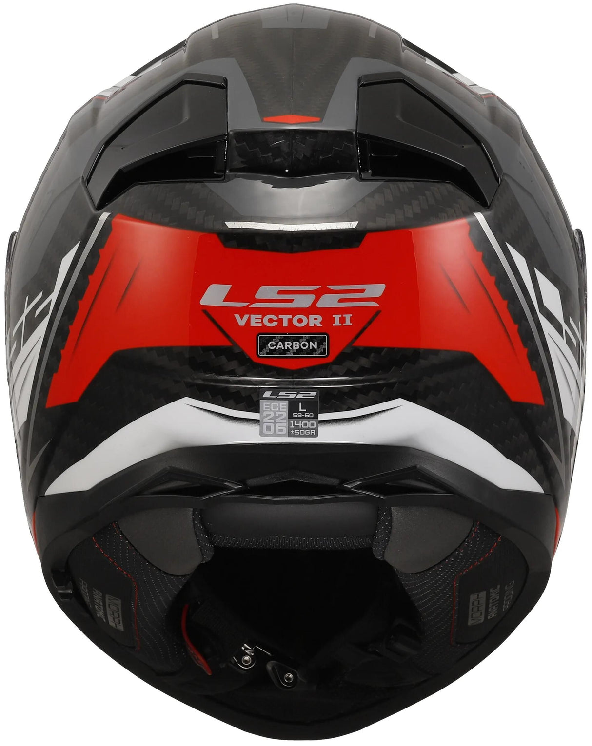 Casque intégral LS2 FF811 Vector II Carbon Savage. casque ff811 vecteur i c savage ws rt gr gr. XXL