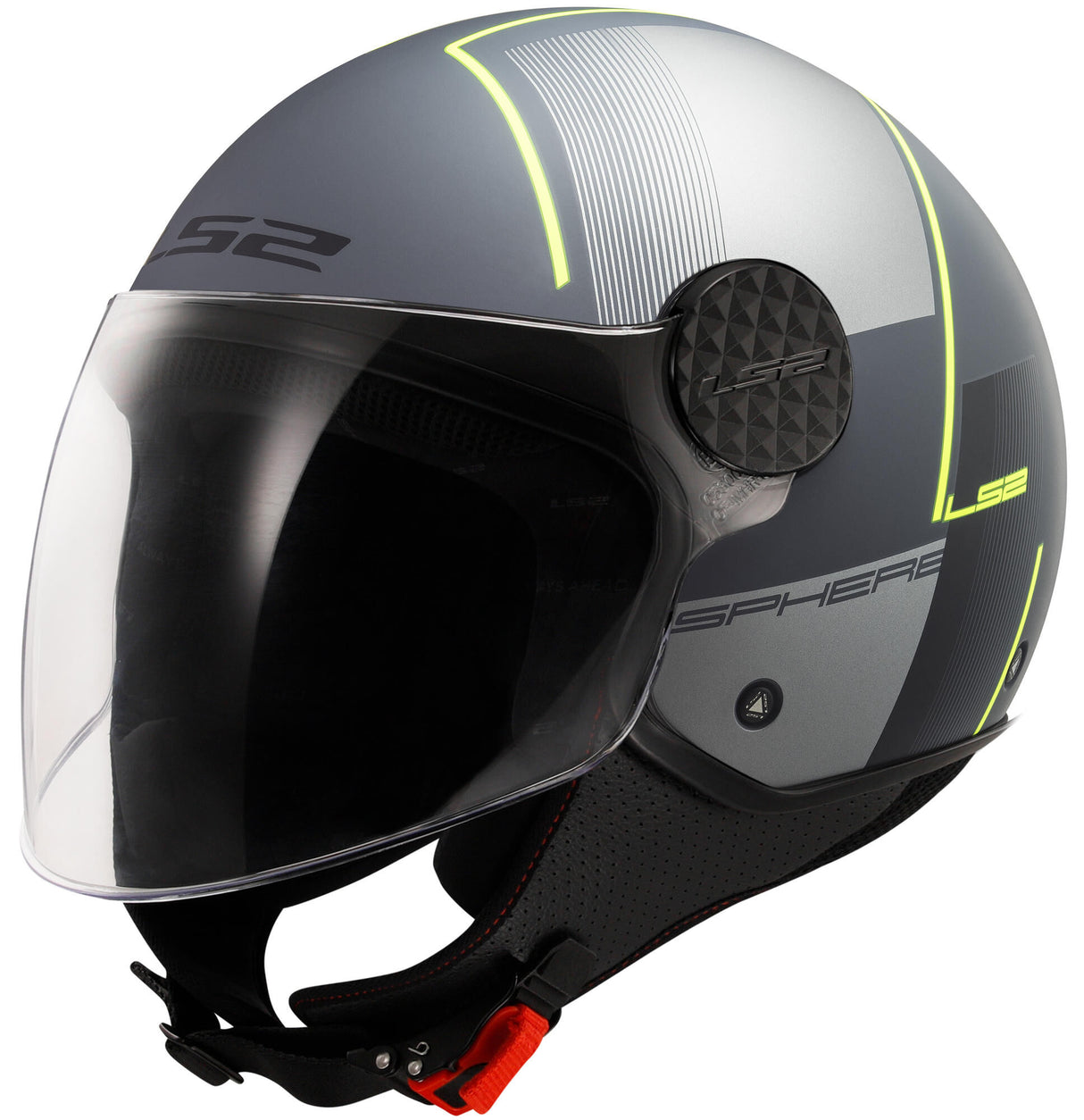 Casque jet Ls2 de 558 sphère lux ii casque robuste de 558 sph. lux ii ferme l tit. crier.