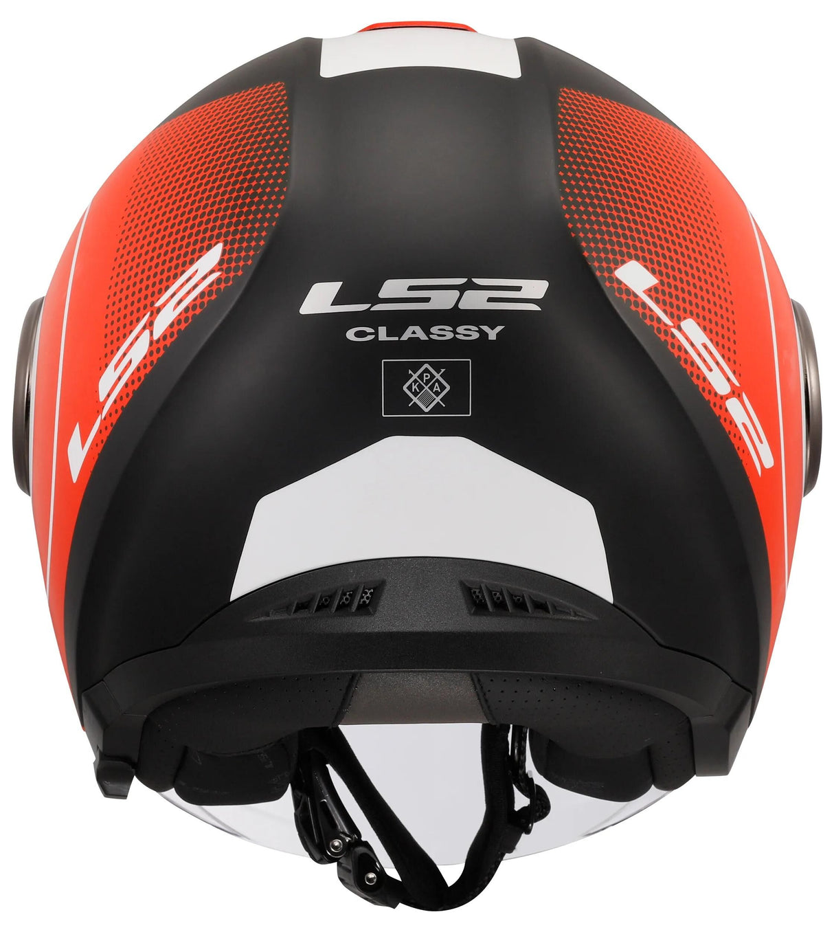 Ls2 of620 classy disko casque jet casque of620 classy disko l bl rouge blanc