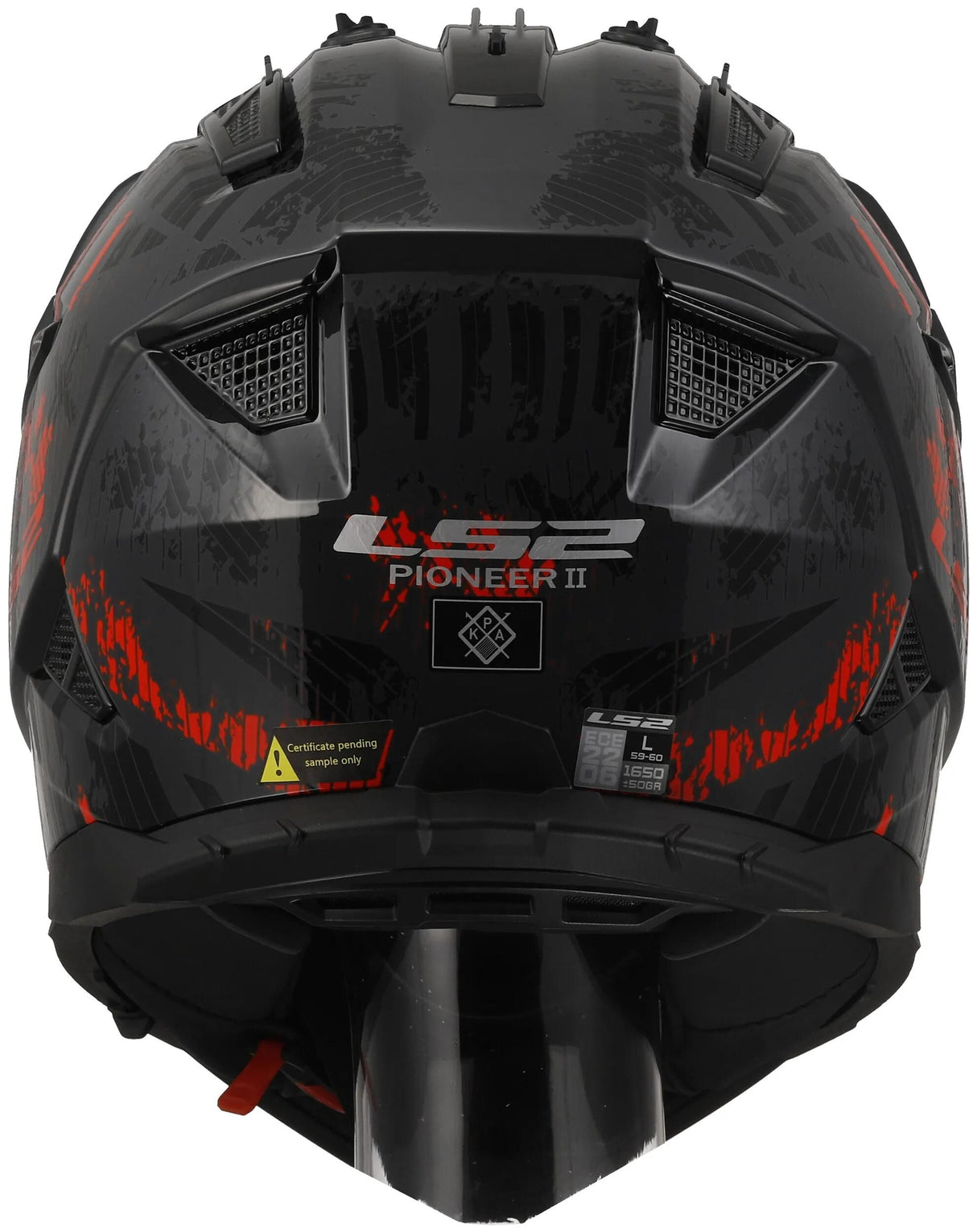 Casque enduro LS2 MX702 Pioneer II Crazy. casque mx702 pawn.ii crazy m bl. éd