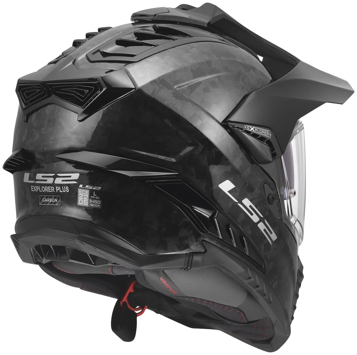 Casque enduro Ls2 mx701 explorer carbone forgé casque mx701 explorer carbone forgé gr. m