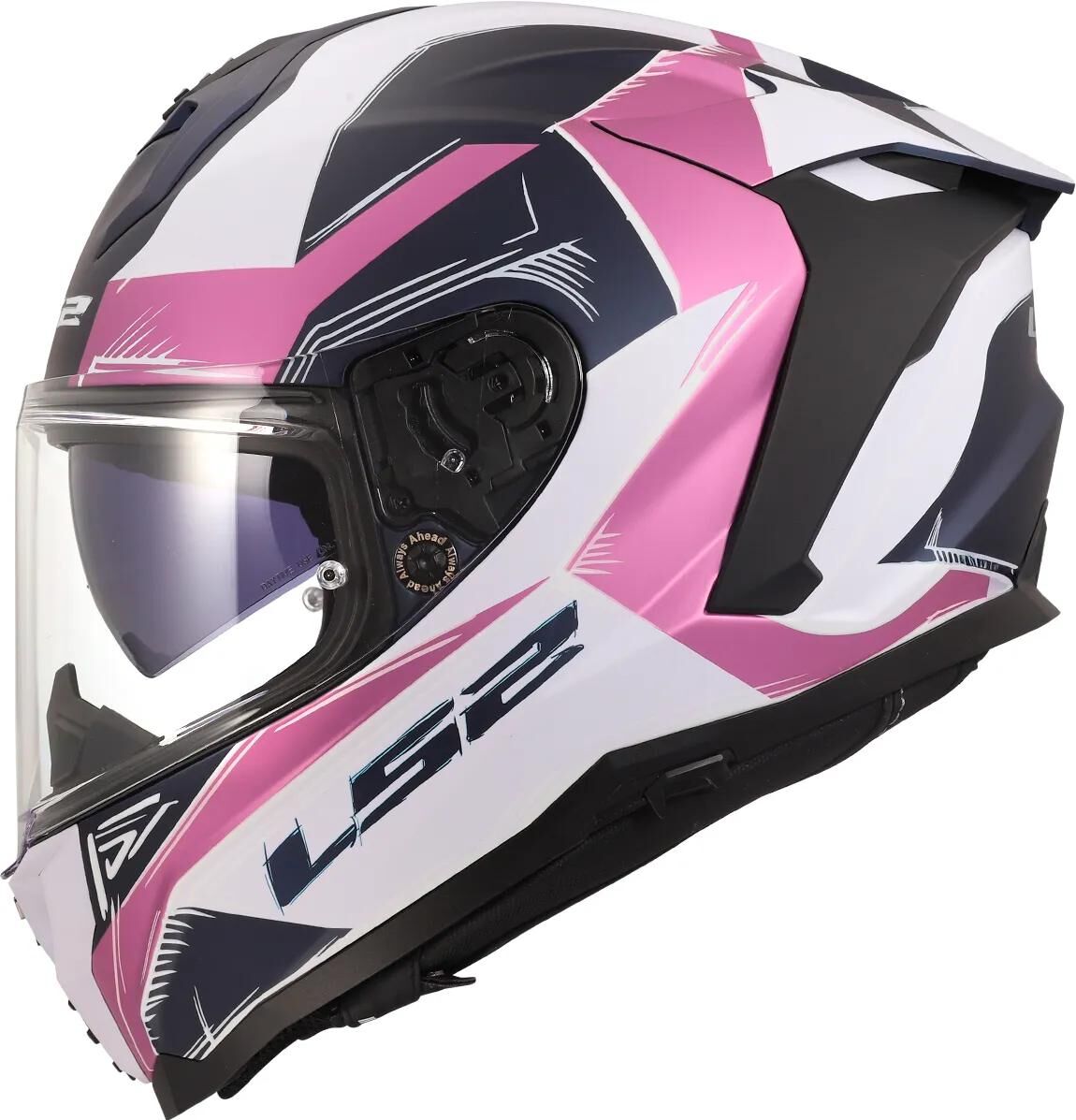 Casque intégral Ls2 ff817 challenger ii casque flaman ff817 challenge ii flaman lavande gr. m