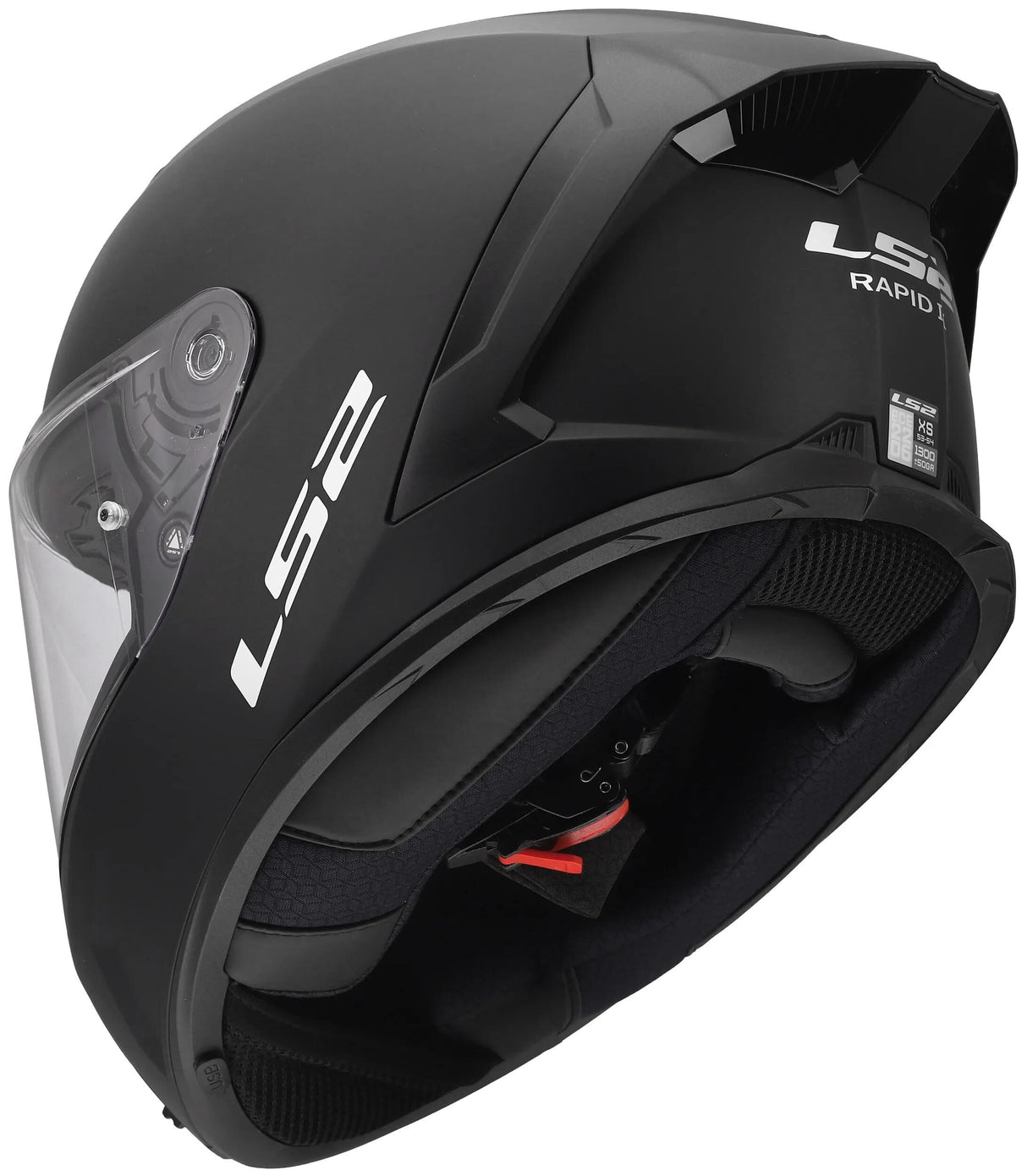 Casque intégral Ls2 ff820 rapid iii casques solides ff820 rapid i solid noir mat gr. xl