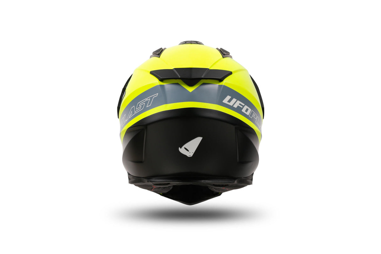 Ufo plast casque enduro casque aries aries l jaune noir
