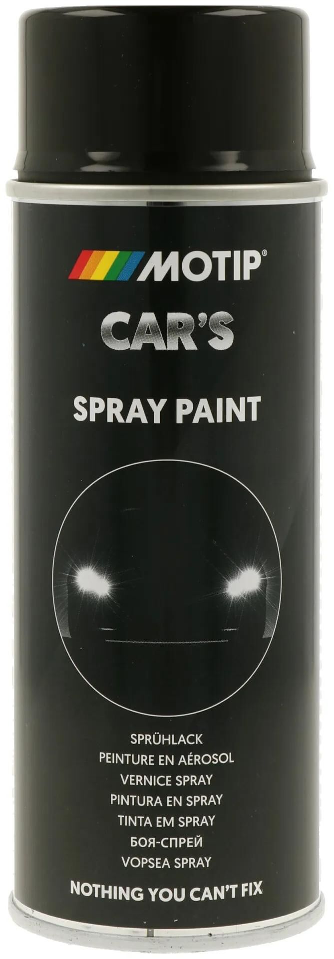 Peintures Dupli-color rallye-lak noir brillant 400 ml