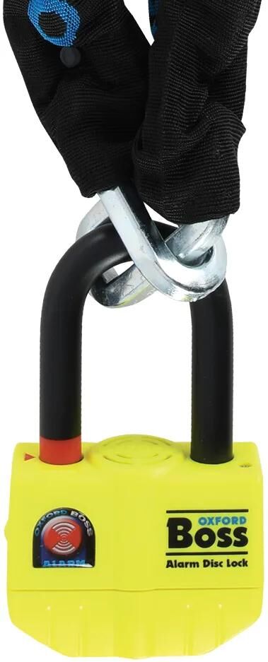 Oxford chaîne antivol boss alarme chaîne antivol boss alarme 12mm x 2m
