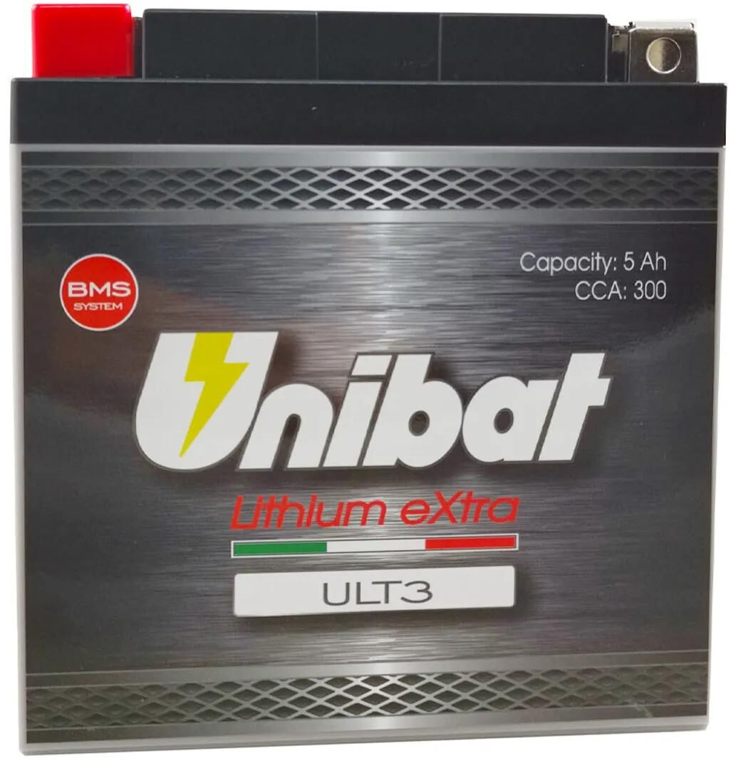 Batterie Unibat lifepo4 ult3. batterie ult3 4pin lithium supplémentaire