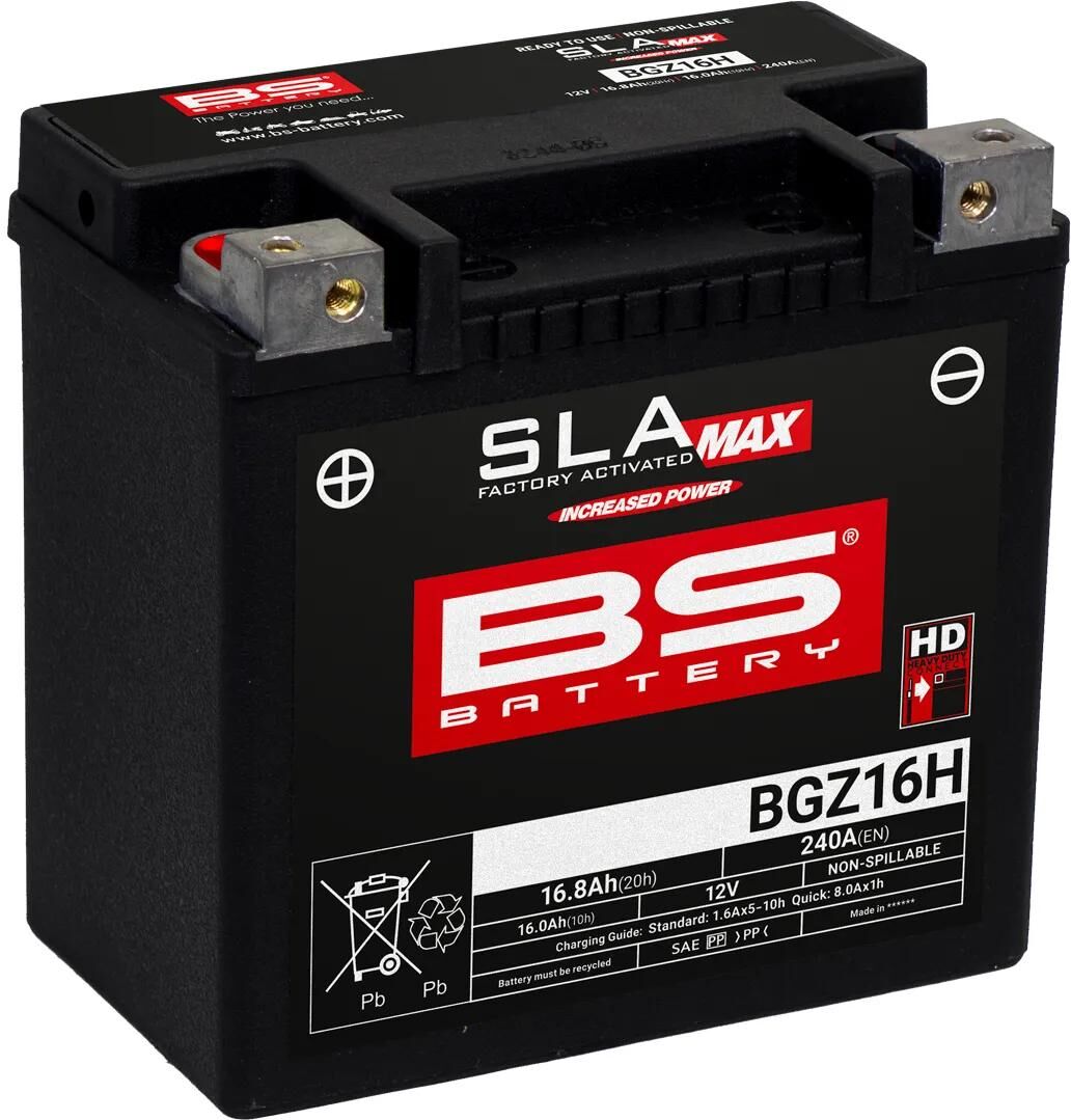 Batterie Bs-batterie bgz16h bs sla-max hd