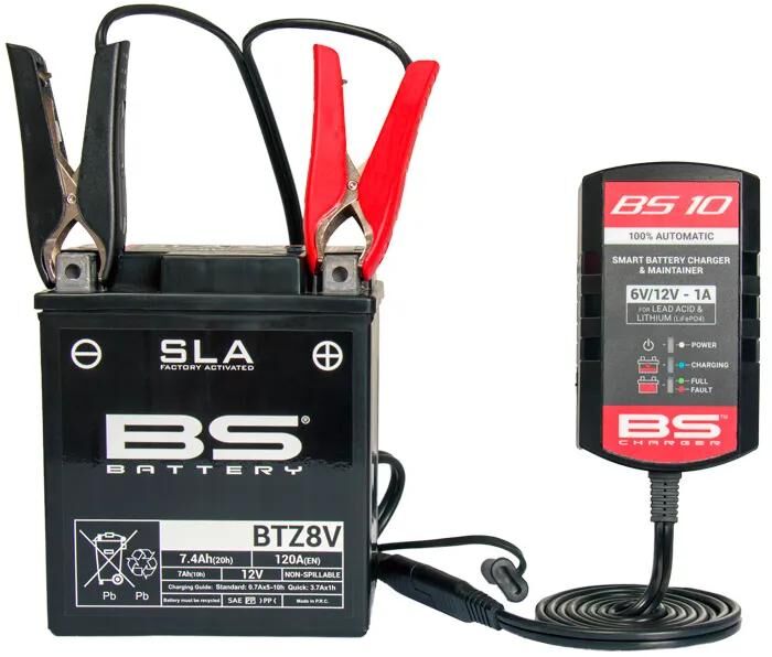 Chargeur de batterie batterie BS BS10 . chargeur bs10,bs-charge +lithium 1a
