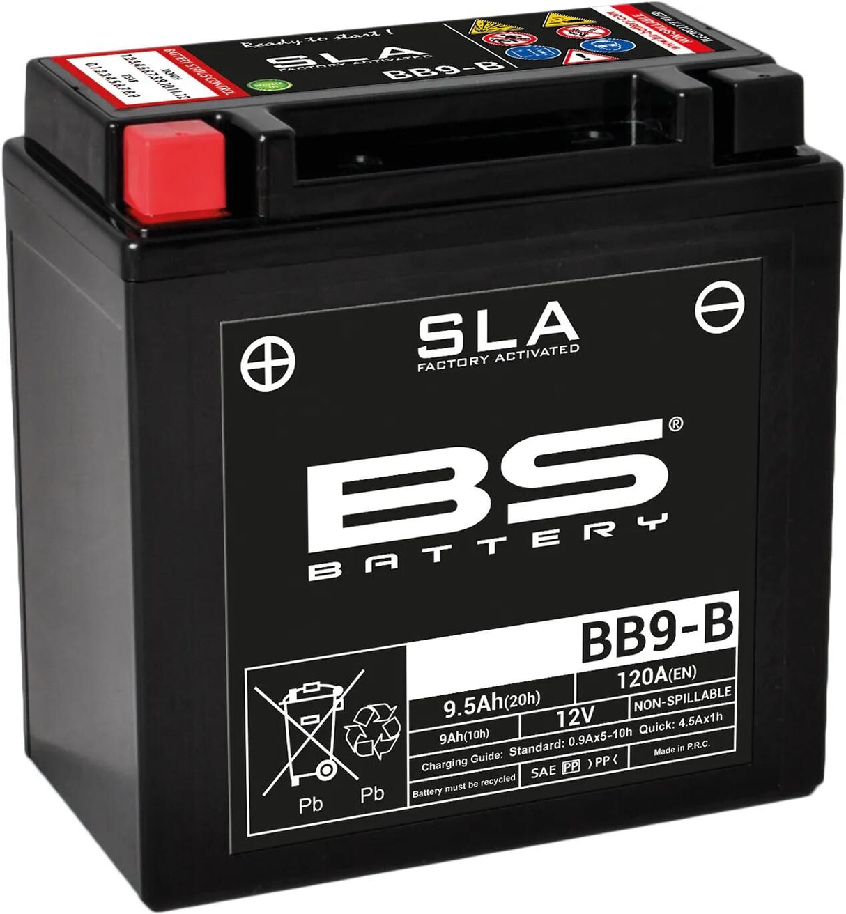 Bs-batterie batterie bb9-b batterie bb9-b bs sla