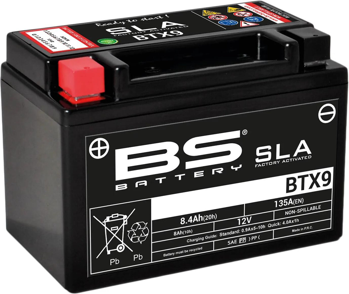 Bs-batterie bs-batterie batterie btx9 btx9-bs . batterie btx9 bs sla