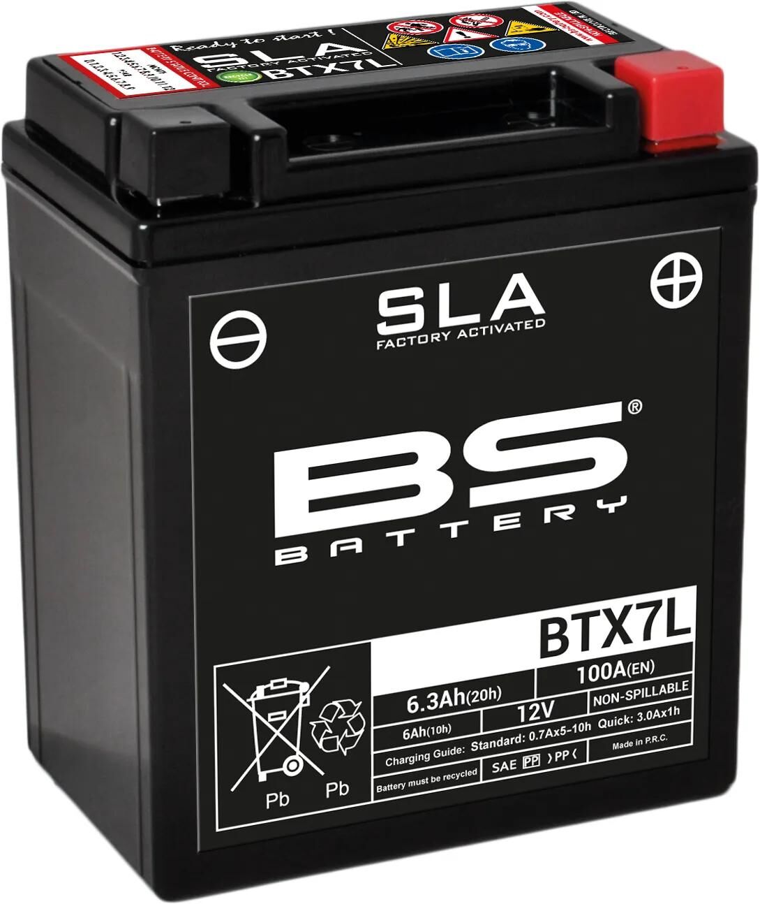Bs-batterie bs-batterie batterie btx7l btx7l-bs . batterie btx7l bs sla