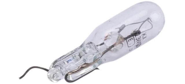 Spahn lampe en verre enfichable lampes à base de verre 12v 2.3w w2x4.6d (10 pièces)