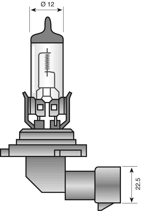 Ampoule de phare Spahn ampoule de phare 12v 51w hb4 p22d
