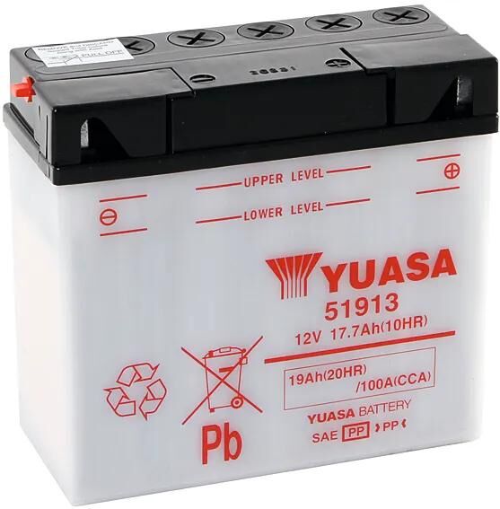 Batterie Yuasa 51913 batterie 51913 standard sans sp