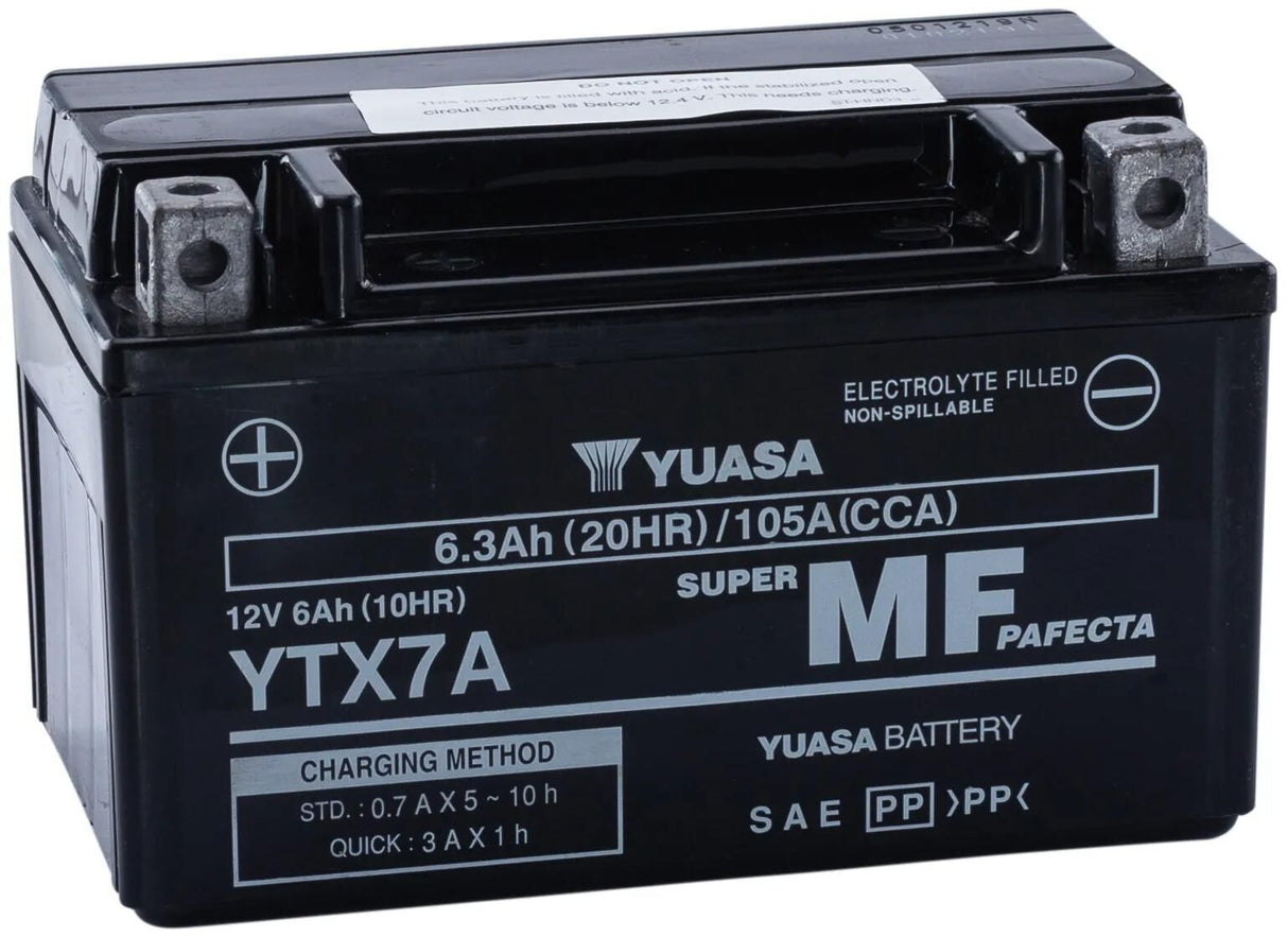 Batterie Yuasa ytx7a ytx7a-bs. batterie ytx7a agm