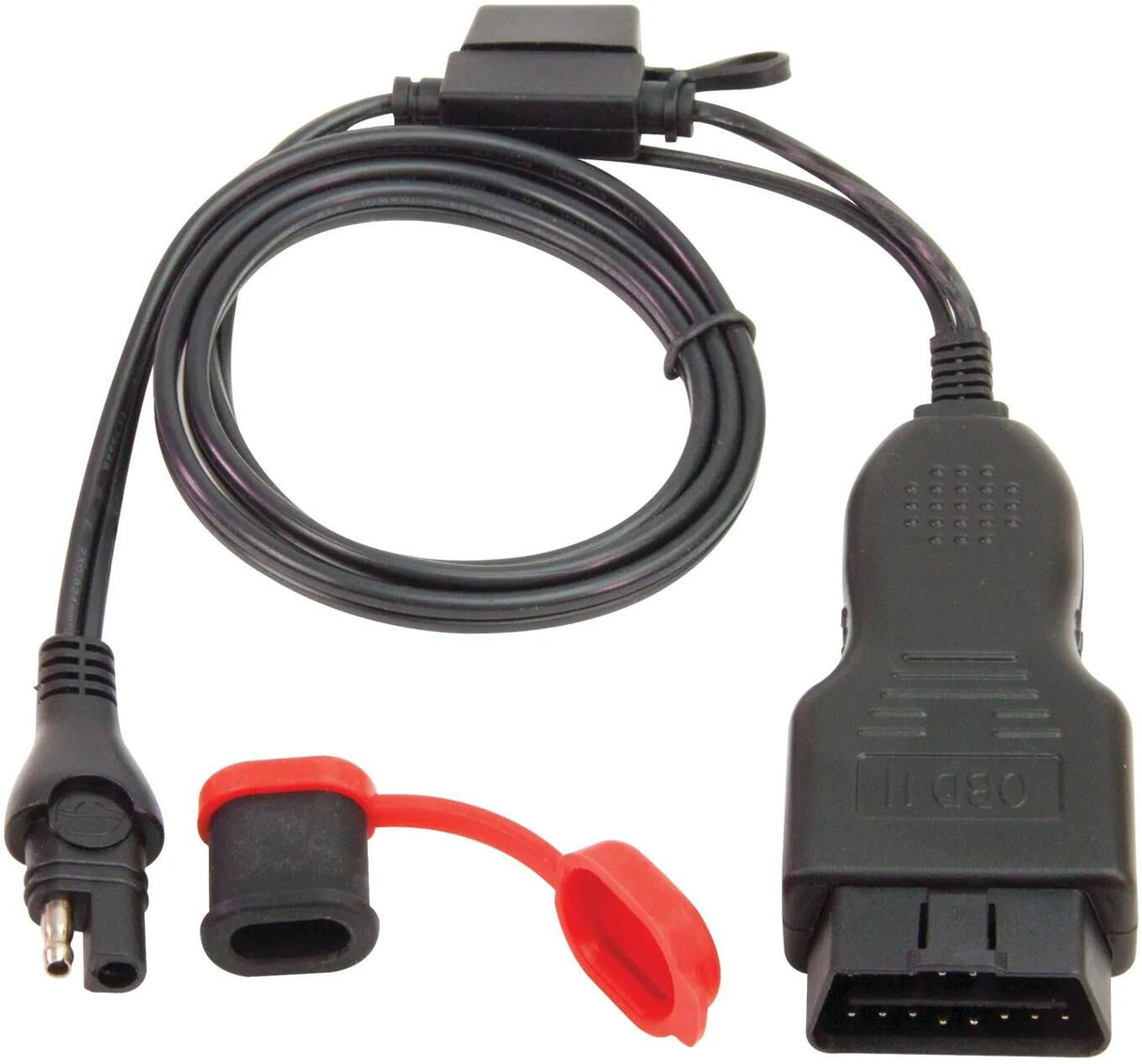 Câble adaptateur d'accessoires Tecmate optimisé sae sur la connexion obdii