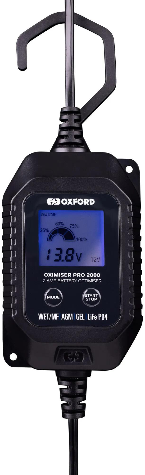 Chargeur de batterie Oxford Oximiser Pro 2000. chargeur de batterie oxymiseur pro 2000