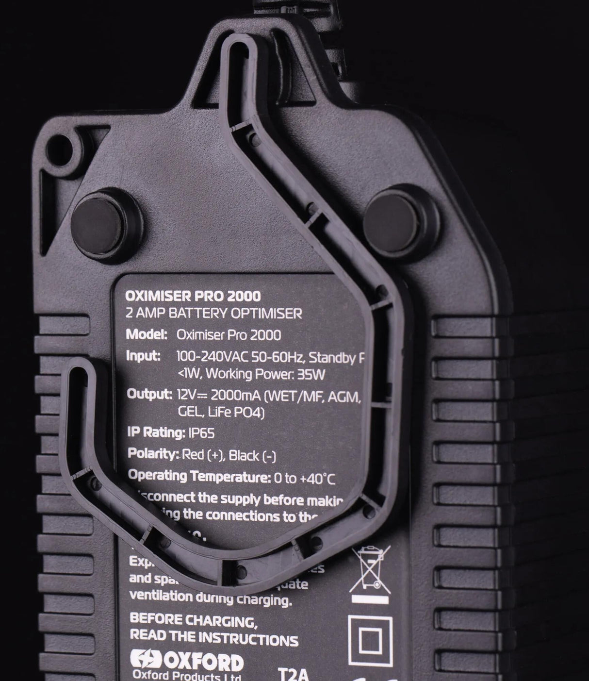 Chargeur de batterie Oxford Oximiser Pro 2000. chargeur de batterie oxymiseur pro 2000
