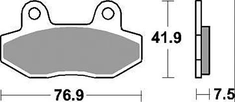 TRW -Lucas plaquette de frein MCB822 plaquette de frein MCB 822 norme organique