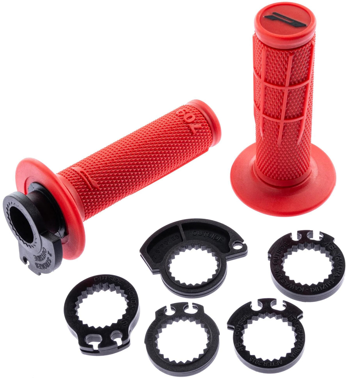 Poignée en caoutchouc Progrip 709 scs poignée d'accélérateur scs rt 115mm fermée