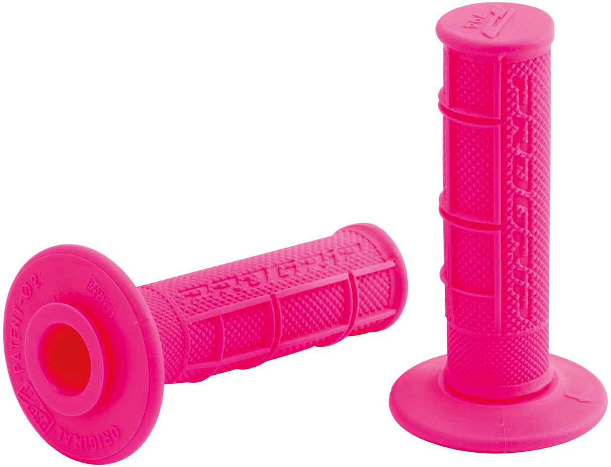 Poignée Progrip 794 mod. 18 grip caoutchouc 794 fuxia 115mm fermé.