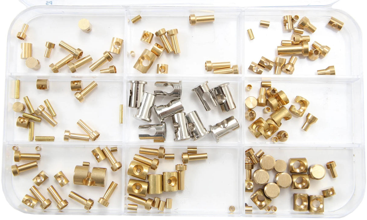 Fixez le tri de l'assortiment de pinces à souder à mamelon. loetnipple a 133 pièces. réparer 4730