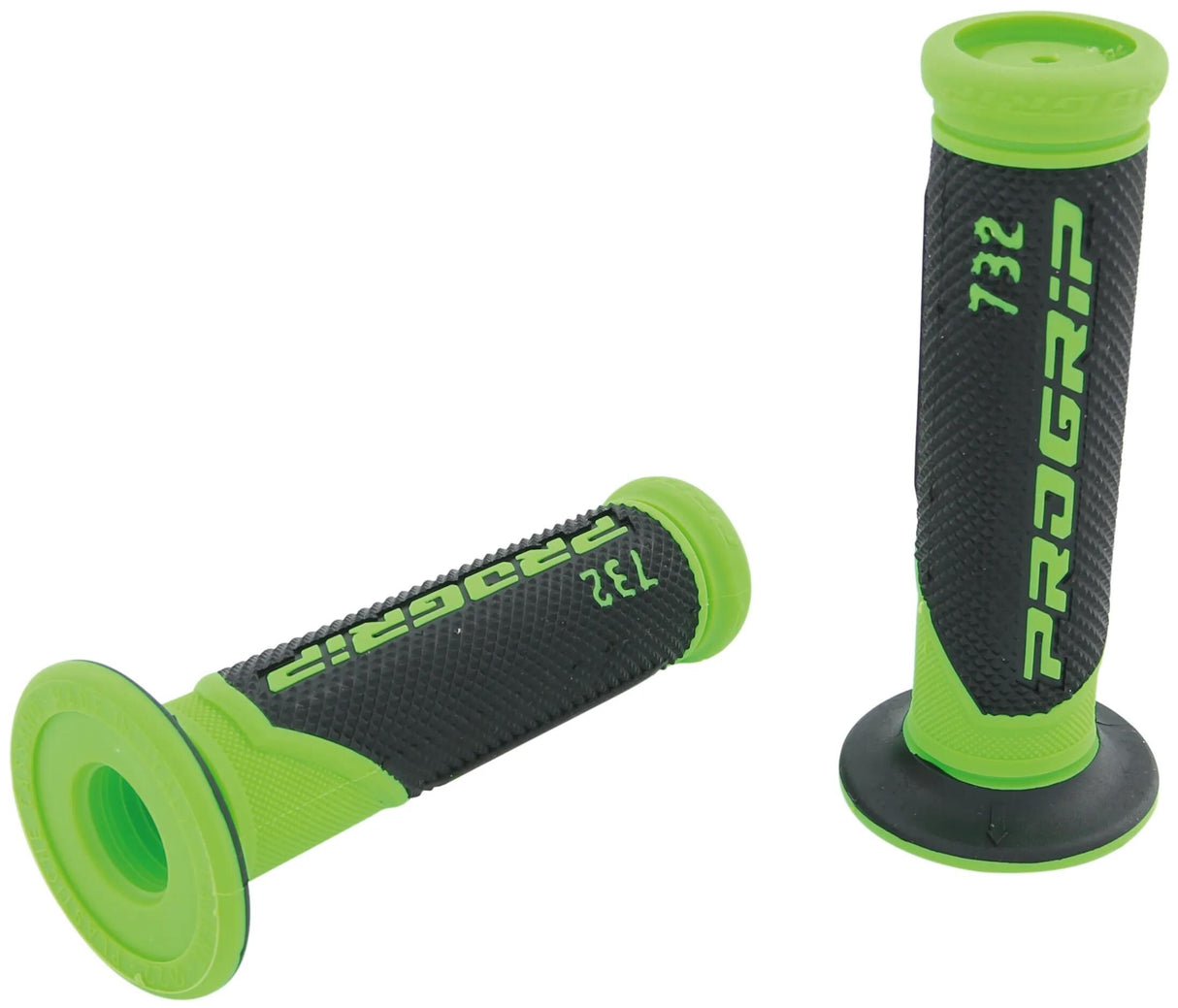 Poignée Progrip 732 mod. 18 grip caoutchouc 732 gn sw 125mm fermé fluo