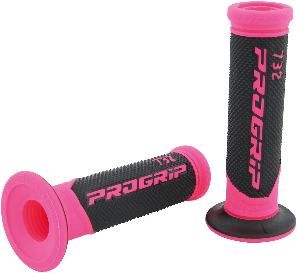 Poignée Progrip 732 mod. 18 grip caoutchouc 732 fuxia sw 125mm ouvert