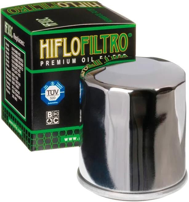 Filtre à huile Hiflofiltro filtre à huile hf-303c chromé